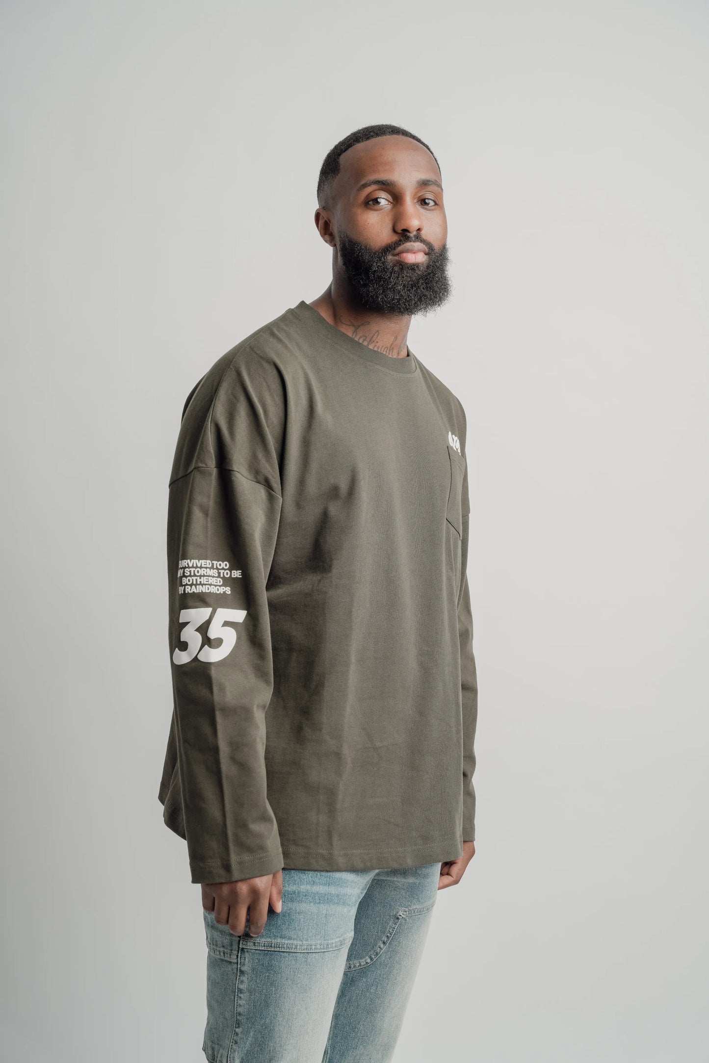TYS LongSleeve Green 300GSM