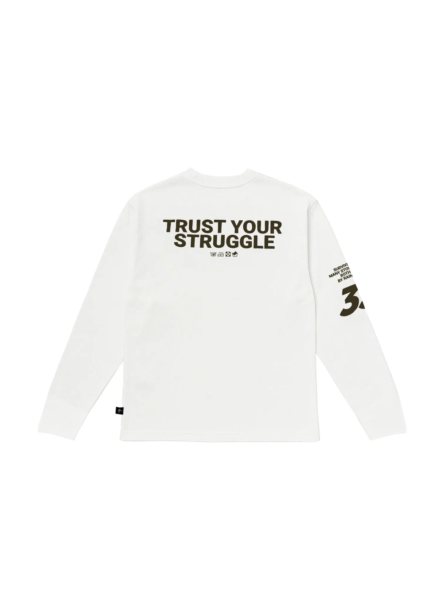 TYS LongSleeve White 300GSM
