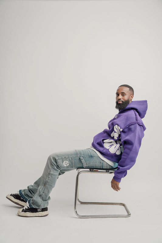 TYS Purple Hoodie 380GSM