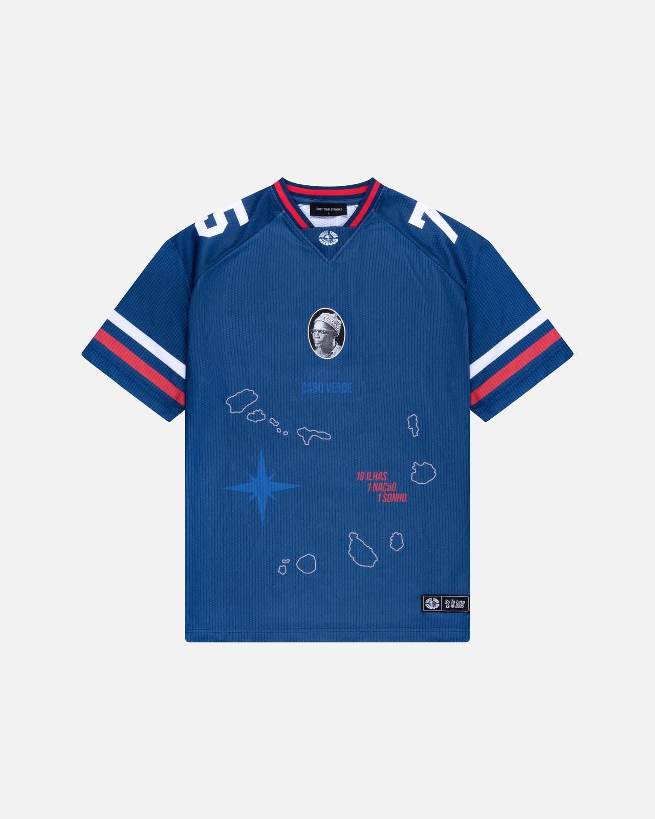 WK Jersey Kids tys Blue