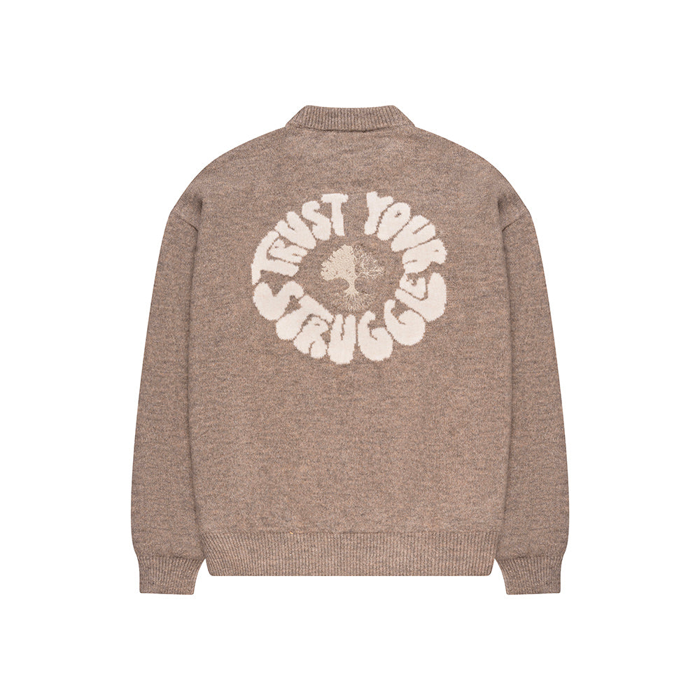 TYS knitwear Tracksuit Taupe